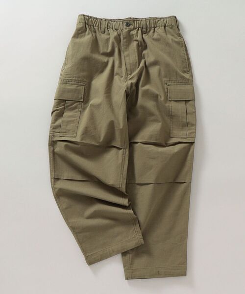 SHIPS（シップス）の「【WEB限定】SHIPS: 6ポケット ミリタリー ワイド イージー カーゴ パンツ（カーゴパンツ・メンズ・チャコールグレー/ブラック/オリーブ・SMALL/MEDIUM/LARGE）」の16枚目の写真