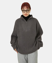 BALLAST ARK | BALLAST ARK / バラストアーク：Half Zip Knit：BA04-K001[AST](ニット/セーター)