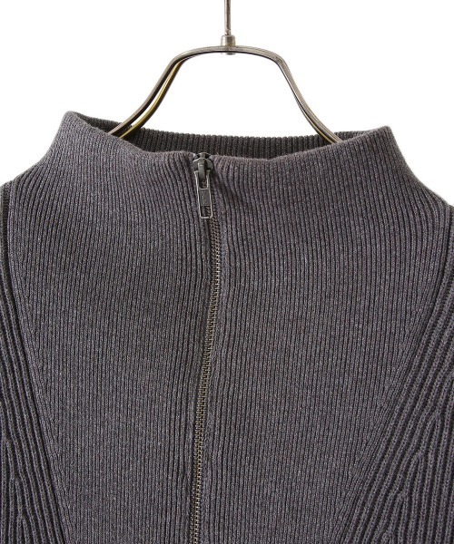 BALLAST ARK（バラストアーク）の「BALLAST ARK / バラストアーク：Half Zip Knit：BA04-K001[AST]（ニット/セーター・メンズ・ブラウン/グレー・M/L）」の21枚目の写真