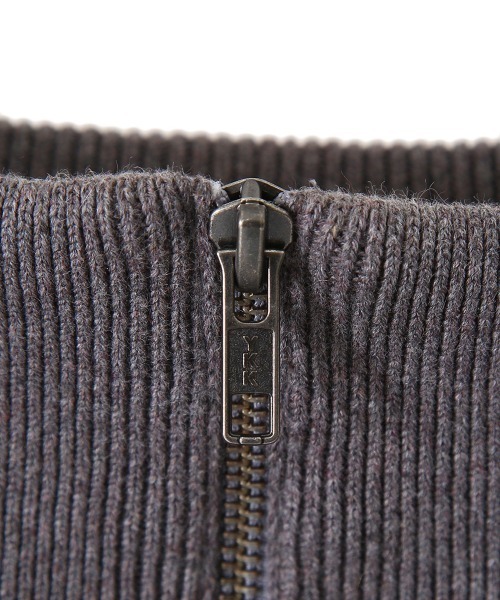 BALLAST ARK（バラストアーク）の「BALLAST ARK / バラストアーク：Half Zip Knit：BA04-K001[AST]（ニット/セーター・メンズ・ブラウン/グレー・M/L）」の22枚目の写真