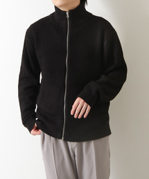 ZIP FIVE | あぜ編みドライバーズニット(ニット/セーター)