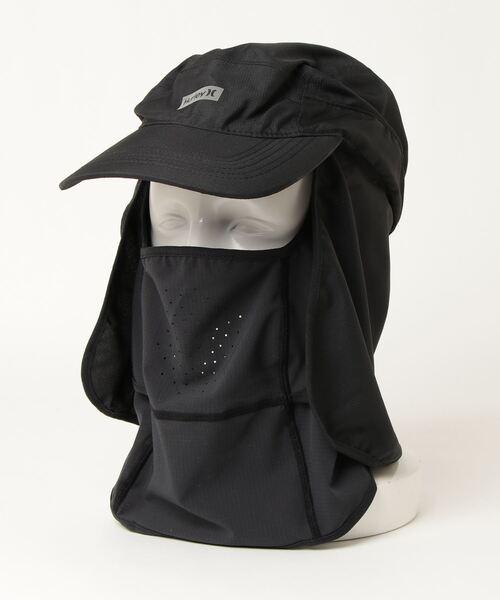 Hurley (ハーレー)の「M PANAMA PROTECT HAT / ロゴキャップ(ニットキャップ/ビーニー・メンズ・ブラック・FREE)」の1枚目の写真