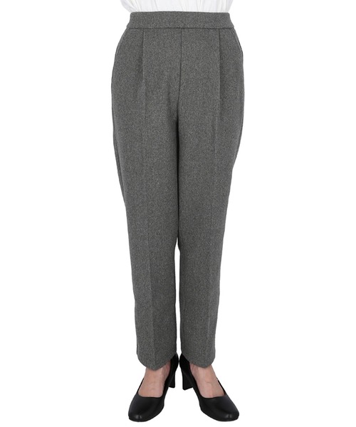 coca（coca）（コカ）の「圧縮ポンチテーパードパンツ（その他パンツ・レディース・ブラウン/アイボリー/チャコール・M/L）」の16枚目の写真