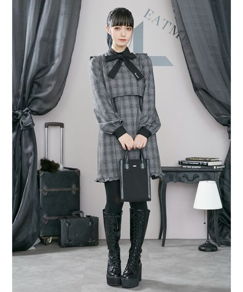 2ピースライクボウタイワンピース ワンピース Eatme イートミー のファッション通販 Zozotown