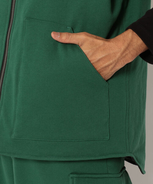 BEAVER（ビーバー）の「FAZZURA/ファズラ　REVERSIBLE VEST リバーシブルベスト（ベスト・メンズ・ダークグリーン/キャメル・1/2）」の20枚目の写真