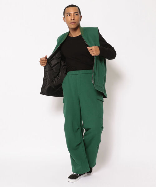 BEAVER（ビーバー）の「FAZZURA/ファズラ　REVERSIBLE VEST リバーシブルベスト（ベスト・メンズ・ダークグリーン/キャメル・1/2）」の17枚目の写真