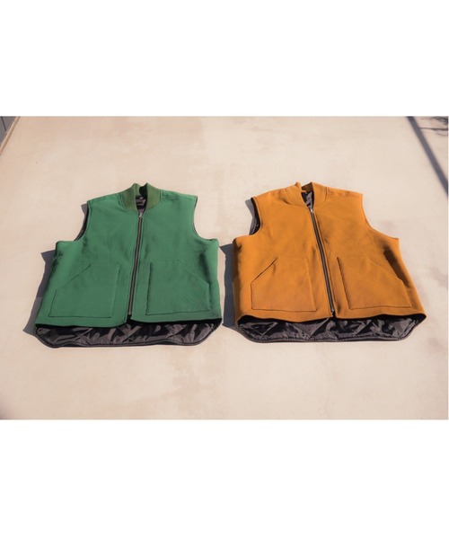 専用 ベアリバーシブルベスト セール】FAZZURA/ファズラ REVERSIBLE VEST リバーシブルベスト