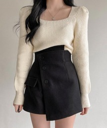 SONA | SONYUNARA アンバランスラップスカパン(スカート)