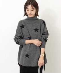 Simplicite | 星柄ニット プルオーバー◆(ニット/セーター)