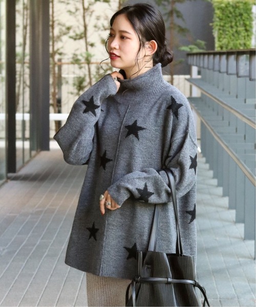 星柄ニット プルオーバー◇（ニット/セーター）｜Simplicite
