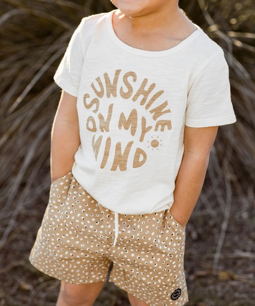 Rylee + Cru(ライリーアンドクルー)の「sunshine on my mind basic tee(Tシャツ/カットソー・キッズ・オレンジ系その他・6-7y/8-9y)」の5枚目の写真