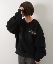 BLANC basque ブランバスク 裏起毛ARMYトレーナー