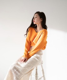 FREE'S MART | ◆総針前後2Way裾ダーツニット(ニット/セーター)