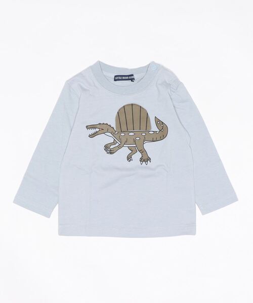 LB CLUB（エルビークラブ）の「天竺３柄込みＴシャツ（Tシャツ/カットソー・キッズ・ホワイト/ピンク/ブルー・90/100/120/80/130/110）」の3枚目の写真