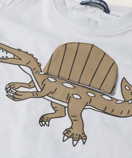LB CLUB（エルビークラブ）の「天竺３柄込みＴシャツ（Tシャツ/カットソー・キッズ・ホワイト/ピンク/ブルー・90/100/120/80/130/110）」の6枚目の写真