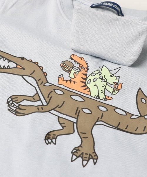 LB CLUB（エルビークラブ）の「天竺３柄込みＴシャツ（Tシャツ/カットソー・キッズ・ホワイト/ピンク/ブルー・90/100/120/80/130/110）」の7枚目の写真