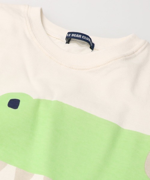 LB CLUB（エルビークラブ）の「天竺３柄込みＴシャツ（Tシャツ/カットソー・キッズ・ホワイト/ピンク/ブルー・90/100/120/80/130/110）」の8枚目の写真