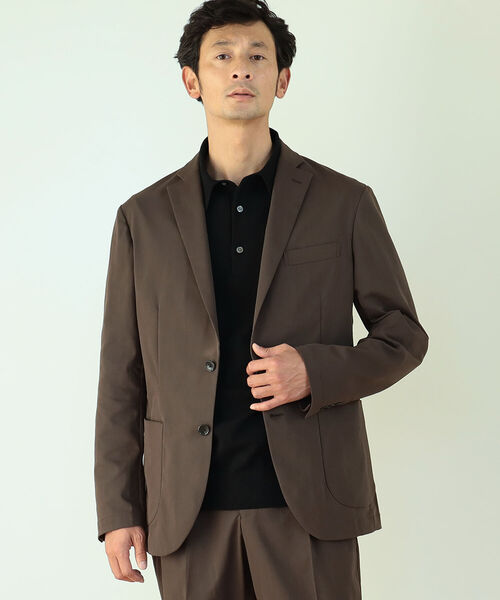 B:MING by BEAMS(ビーミングバイビームス)の「B:MING by BEAMS / NOMAD コットン調 ストレッチ ジャケット (セットアップ対応)(スーツジャケット・メンズ・ブラック/ダークブラウン/カーキ・44/46/48/50)」の3枚目の写真