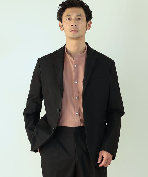 B:MING by BEAMS(ビーミングバイビームス)の「B:MING by BEAMS / NOMAD コットン調 ストレッチ ジャケット (セットアップ対応)(スーツジャケット・メンズ・ブラック/ダークブラウン/カーキ・44/46/48/50)」の20枚目の写真