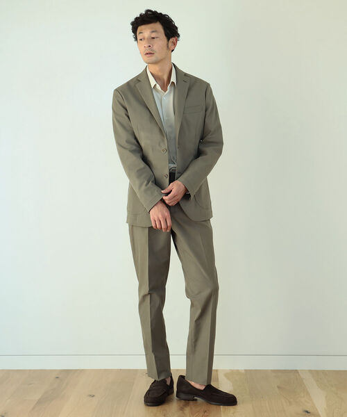 B:MING by BEAMS(ビーミングバイビームス)の「B:MING by BEAMS / NOMAD コットン調 ストレッチ ジャケット (セットアップ対応)(スーツジャケット・メンズ・ブラック/ダークブラウン/カーキ・44/46/48/50)」の11枚目の写真