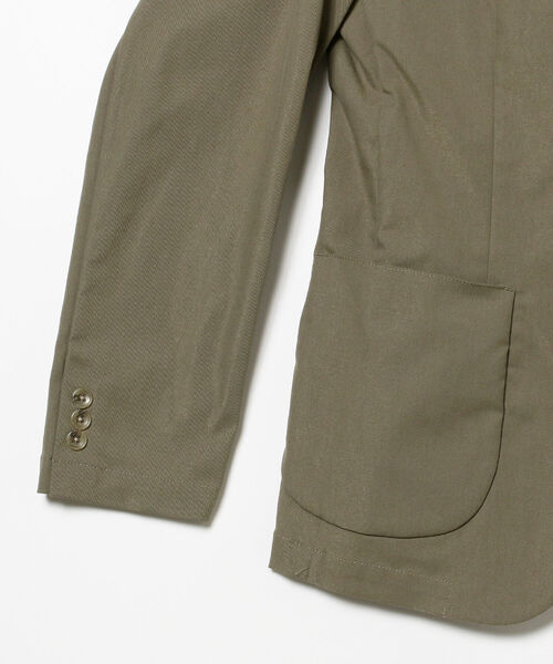 B:MING by BEAMS(ビーミングバイビームス)の「B:MING by BEAMS / NOMAD コットン調 ストレッチ ジャケット (セットアップ対応)(スーツジャケット・メンズ・ブラック/ダークブラウン/カーキ・44/46/48/50)」の13枚目の写真