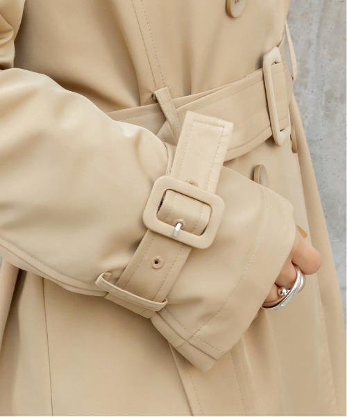 RANDA(ランダ)の「カッティングデザイントレンチコート(トレンチコート・レディース・アイボリー/ベージュ・1/0)」の5枚目の写真