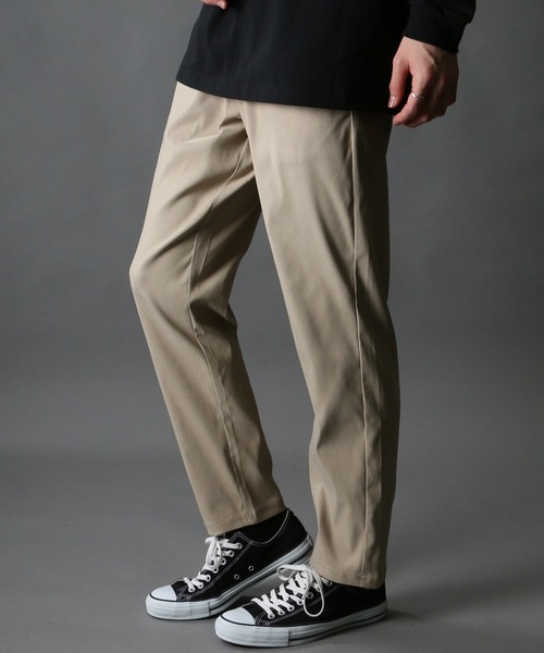 SITRY（シトリー）の「stretch color Chef pants/ストレッチ カラー シェフパンツ/カラーパンツ（その他パンツ・メンズ・アイボリー/ブラック/ベージュ/カーキ/ネイビー・M/L/LL）」の2枚目の写真