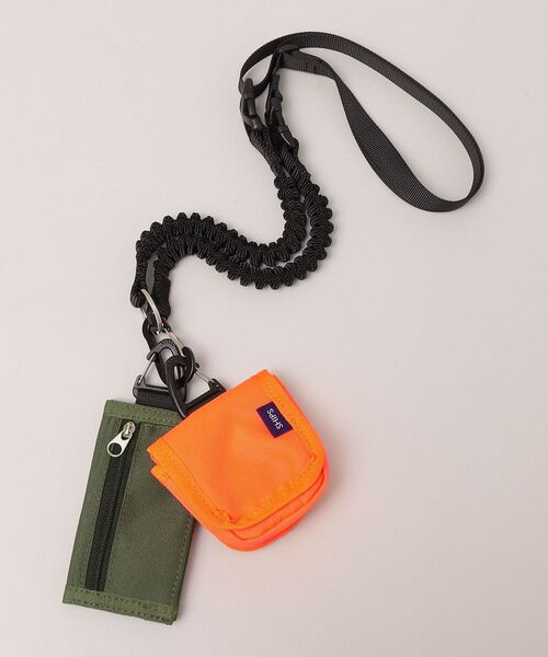 SHIPS（シップス）の「【WEB限定】SHIPS: 〈撥水加工〉 2セット ポーチ ネック ストラップ（ショルダーバッグ・メンズ・ブラック/オリーブ/イエロー・ONE SIZE）」の3枚目の写真