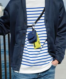 【WEB限定】SHIPS: 〈撥水加工〉 2セット ポーチ ネック ストラップ