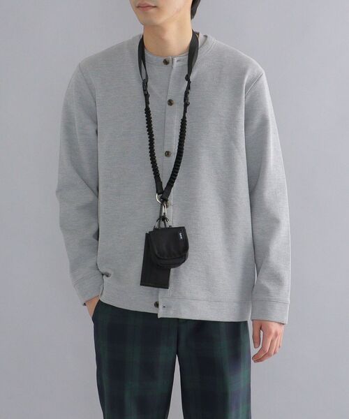 SHIPS（シップス）の「【WEB限定】SHIPS: 〈撥水加工〉 2セット ポーチ ネック ストラップ（ショルダーバッグ・メンズ・ブラック/オリーブ/イエロー・ONE SIZE）」の5枚目の写真