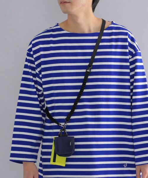 SHIPS（シップス）の「【WEB限定】SHIPS: 〈撥水加工〉 2セット ポーチ ネック ストラップ（ショルダーバッグ・メンズ・ブラック/オリーブ/イエロー・ONE SIZE）」の12枚目の写真