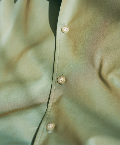 EDIFICE（エディフィス）の「ステンカラー CPOシャツ（ブルゾン・メンズ・カーキ/ベージュ/ネイビー・SMALL/LARGE/MEDIUM）」の5枚目の写真