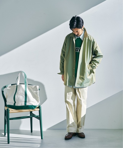 EDIFICE（エディフィス）の「ステンカラー CPOシャツ（ブルゾン・メンズ・カーキ/ベージュ/ネイビー・SMALL/LARGE/MEDIUM）」の15枚目の写真