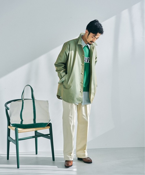 EDIFICE（エディフィス）の「ステンカラー CPOシャツ（ブルゾン・メンズ・カーキ/ベージュ/ネイビー・SMALL/LARGE/MEDIUM）」の17枚目の写真