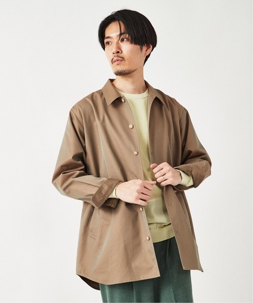 セール】ステンカラー CPOシャツ（ブルゾン）｜EDIFICE（エディフィス