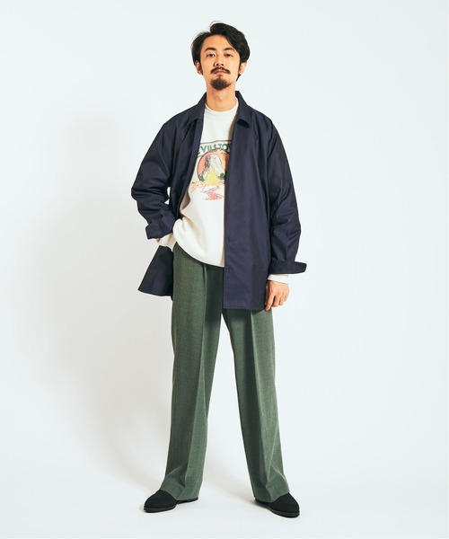 セール】ステンカラー CPOシャツ（ブルゾン）｜EDIFICE