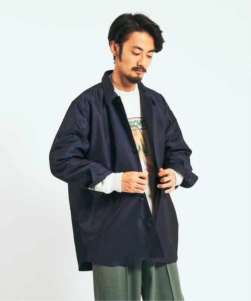 セール】ステンカラー CPOシャツ（ブルゾン）｜EDIFICE