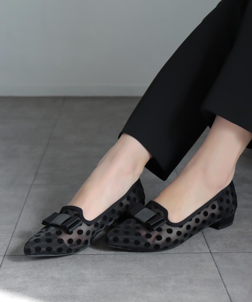 グログランリボンパンプス | メタルルージュ(Metal Rouge) | マルイ