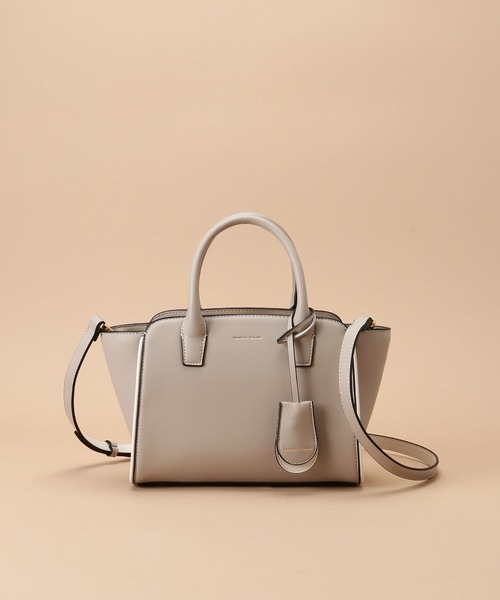 Samantha Thavasa（サマンサタバサ）の「バイカラーハンドルバッグ（ハンドバッグ・レディース・ブラック/グレイッシュベージュ/ピンクベージュ/オフホワイト・FREE）」の19枚目の写真