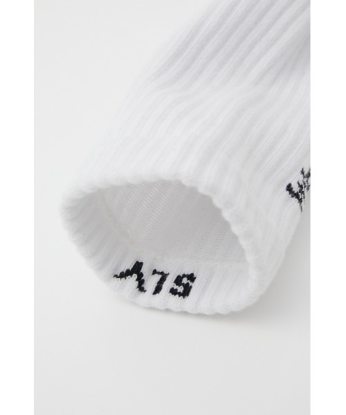 SLY(スライ)の「LOGO JQ SOCKS ロゴ ソックス(ソックス/靴下・レディース・ホワイト/イエロー・FREE)」の7枚目の写真
