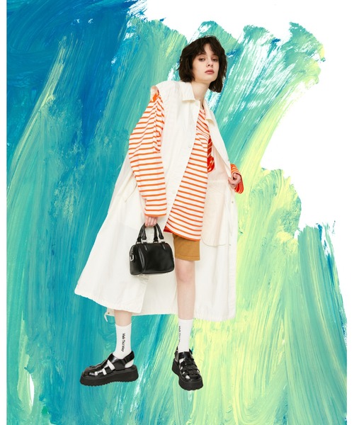 SLY(スライ)の「LOGO JQ SOCKS ロゴ ソックス(ソックス/靴下・レディース・ホワイト/イエロー・FREE)」の22枚目の写真