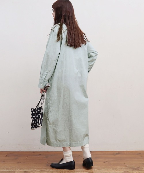 fig Ｌondon（フィグロンドン）の「sunny day shirt dress（シャツワンピース・レディース・その他/パープル/ホワイト・FREE）」の14枚目の写真