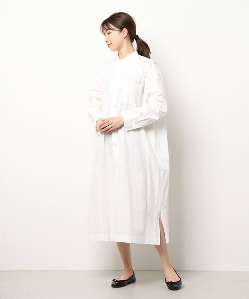 fig Ｌondon（フィグロンドン）の「sunny day shirt dress（シャツワンピース・レディース・その他/パープル/ホワイト・FREE）」の17枚目の写真