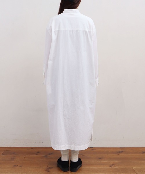 fig Ｌondon（フィグロンドン）の「sunny day shirt dress（シャツワンピース・レディース・その他/パープル/ホワイト・FREE）」の9枚目の写真