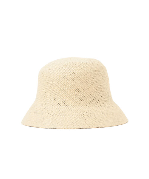 BEAMS LIGHTS(ビームスライツ)の「BEAMS LIGHTS / ペーパー織り HAT(ハット・レディース・ベージュ/ナチュラル・ONE SIZE)」の3枚目の写真