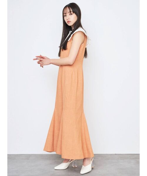 CALNAMUR（カルナムール）の「クリアヒールパンプス（パンプス・レディース・ブラウン/アイボリー・LARGE/MEDIUM/SMALL）」の4枚目の写真