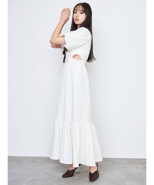 CALNAMUR（カルナムール）の「クリアヒールパンプス（パンプス・レディース・ブラウン/アイボリー・LARGE/MEDIUM/SMALL）」の11枚目の写真