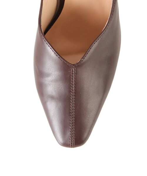 CALNAMUR（カルナムール）の「クリアヒールパンプス（パンプス・レディース・ブラウン/アイボリー・LARGE/MEDIUM/SMALL）」の6枚目の写真