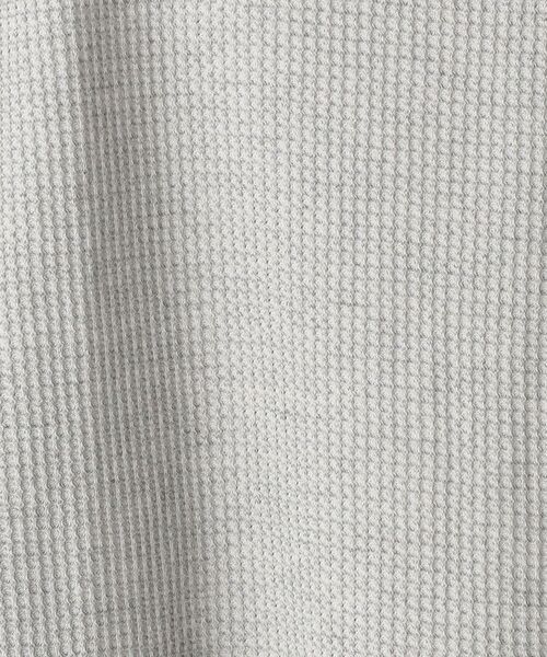 JEMORGAN（ジェーイーモーガン）の「【SHIPS別注】JEMORGAN: ワッフル ロングスリーブ Tシャツ (ロンT)（Tシャツ/カットソー・メンズ・ブラック/グレー/ホワイト/ネイビー/ライトグレー・L/M）」の14枚目の写真