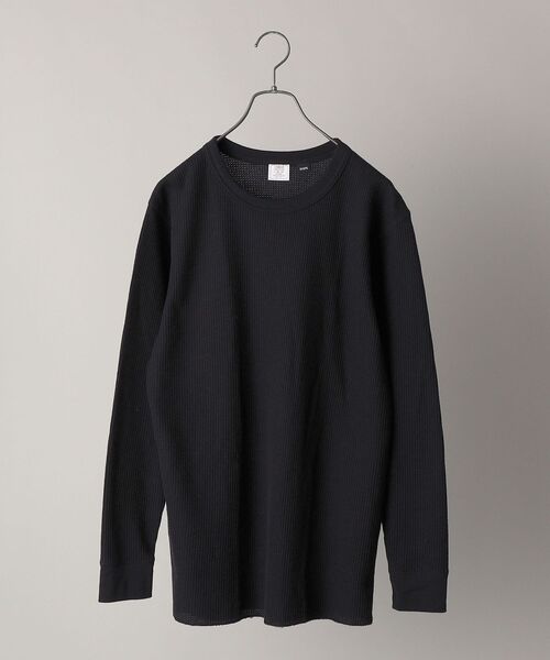 JEMORGAN（ジェーイーモーガン）の「【SHIPS別注】JEMORGAN: ワッフル ロングスリーブ Tシャツ (ロンT)（Tシャツ/カットソー・メンズ・ブラック/グレー/ホワイト/ネイビー/ライトグレー・L/M）」の17枚目の写真